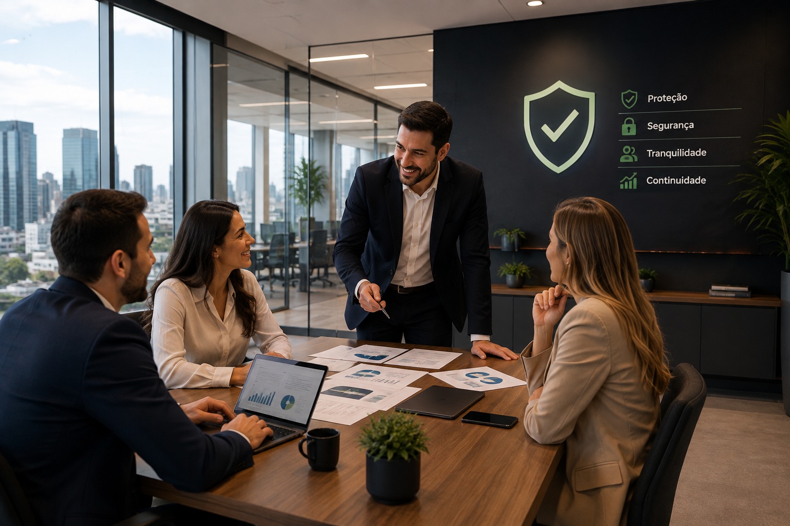 Seguro Empresarial: Coberturas para proteger empresas, patrimônio e operação.